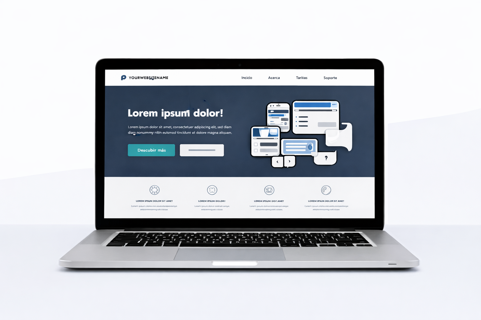 landing page Responsive
